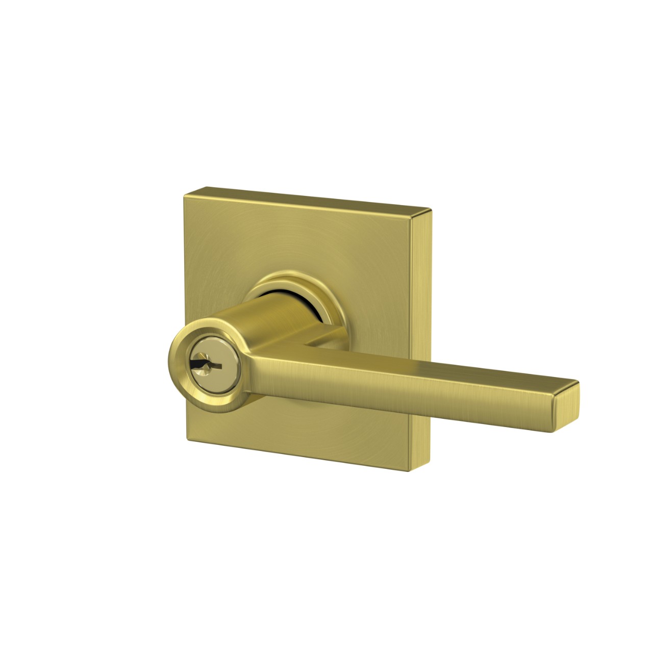 Latitude lever Keyed Entry lock