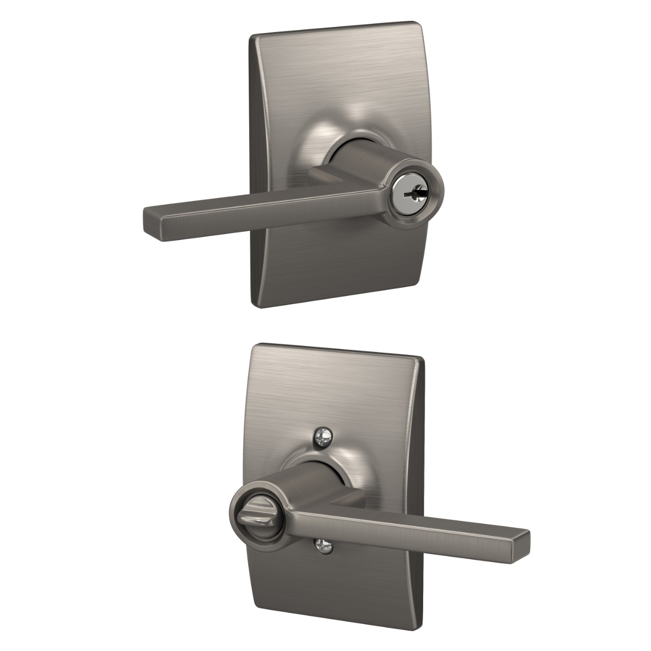 Latitude Lever Keyed Entry Lock