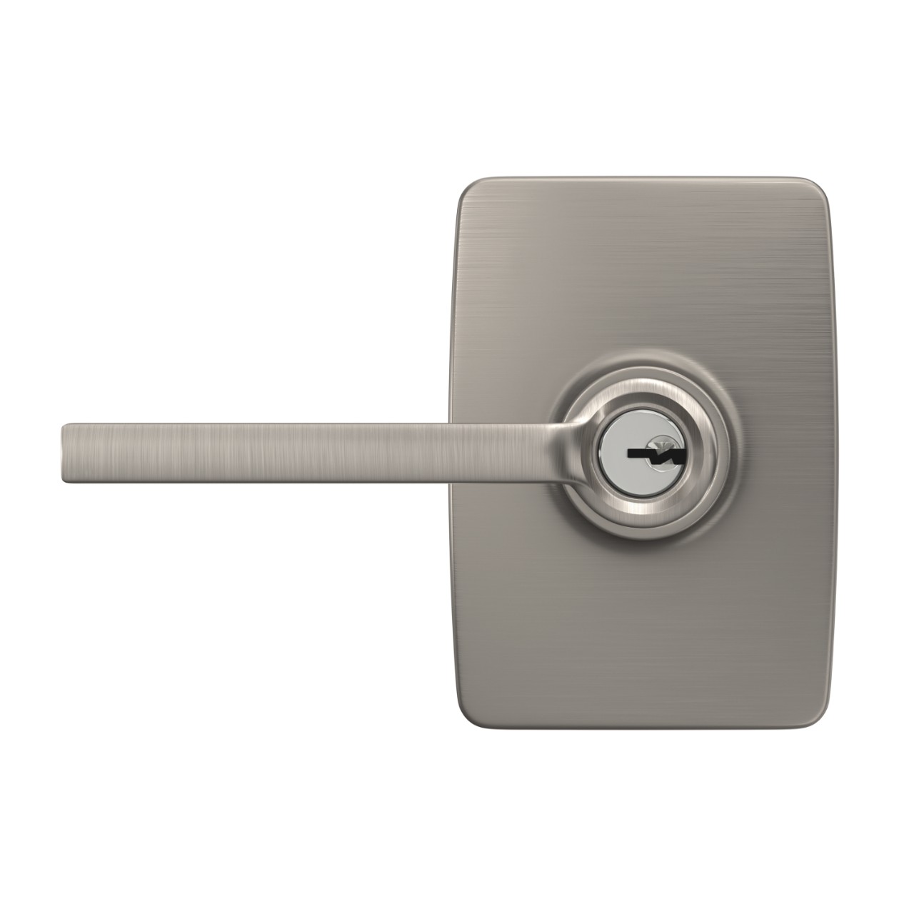 Latitude lever Keyed Entry lock