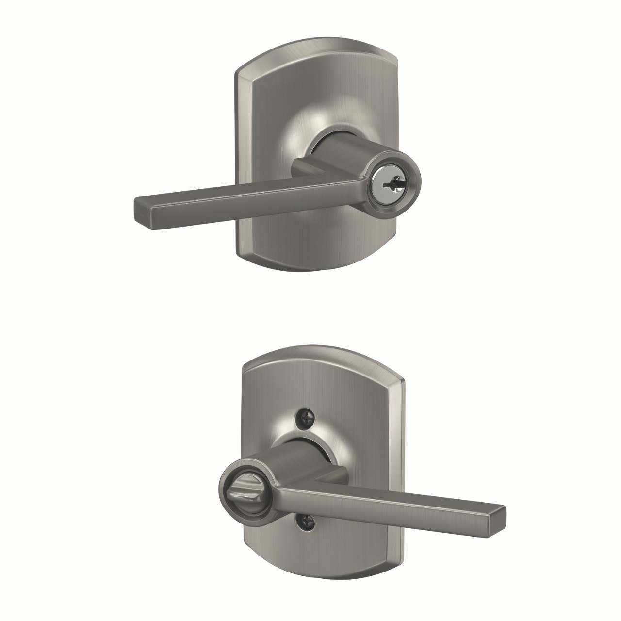 Latitude Lever Keyed Entry Lock
