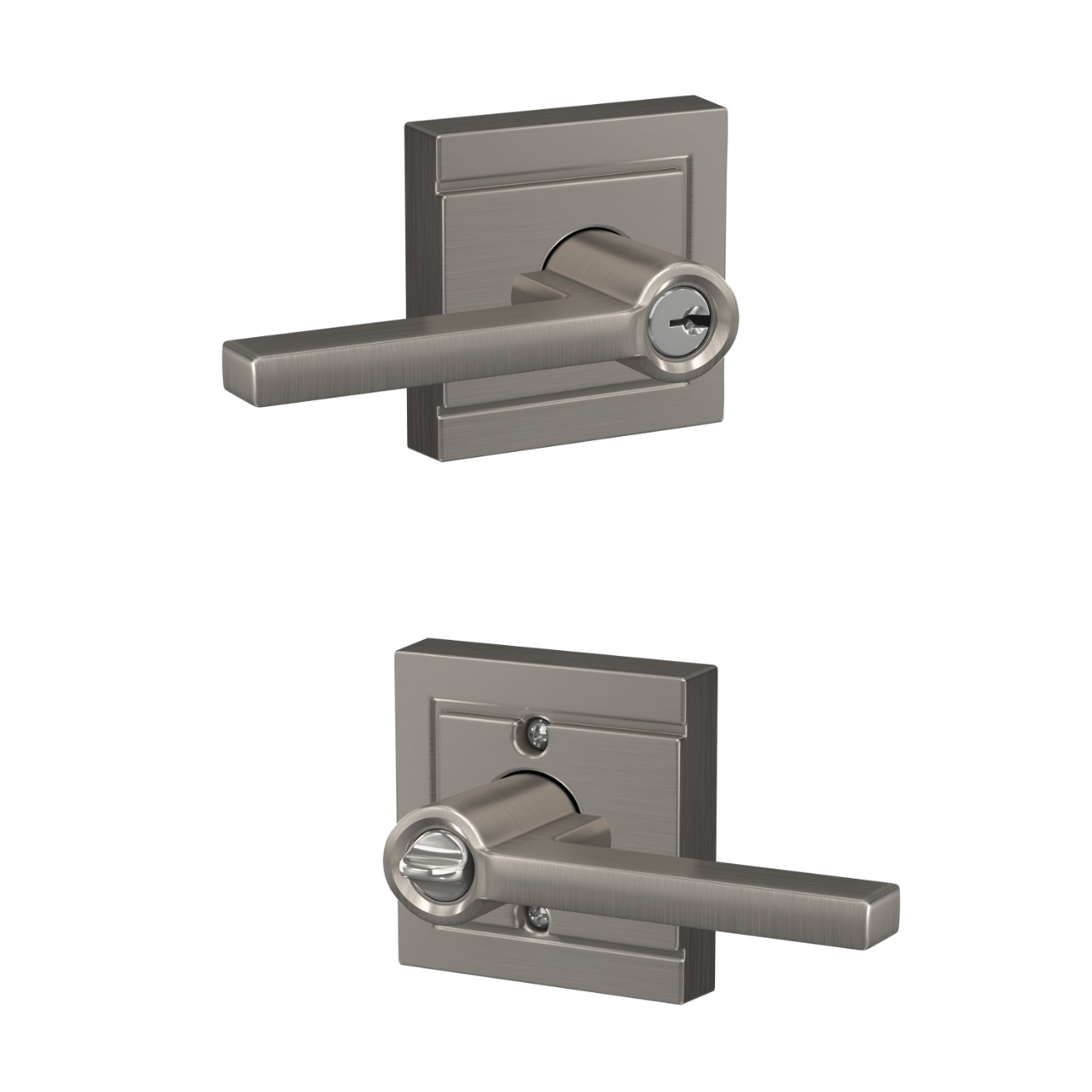 Latitude Lever Keyed Entry Lock