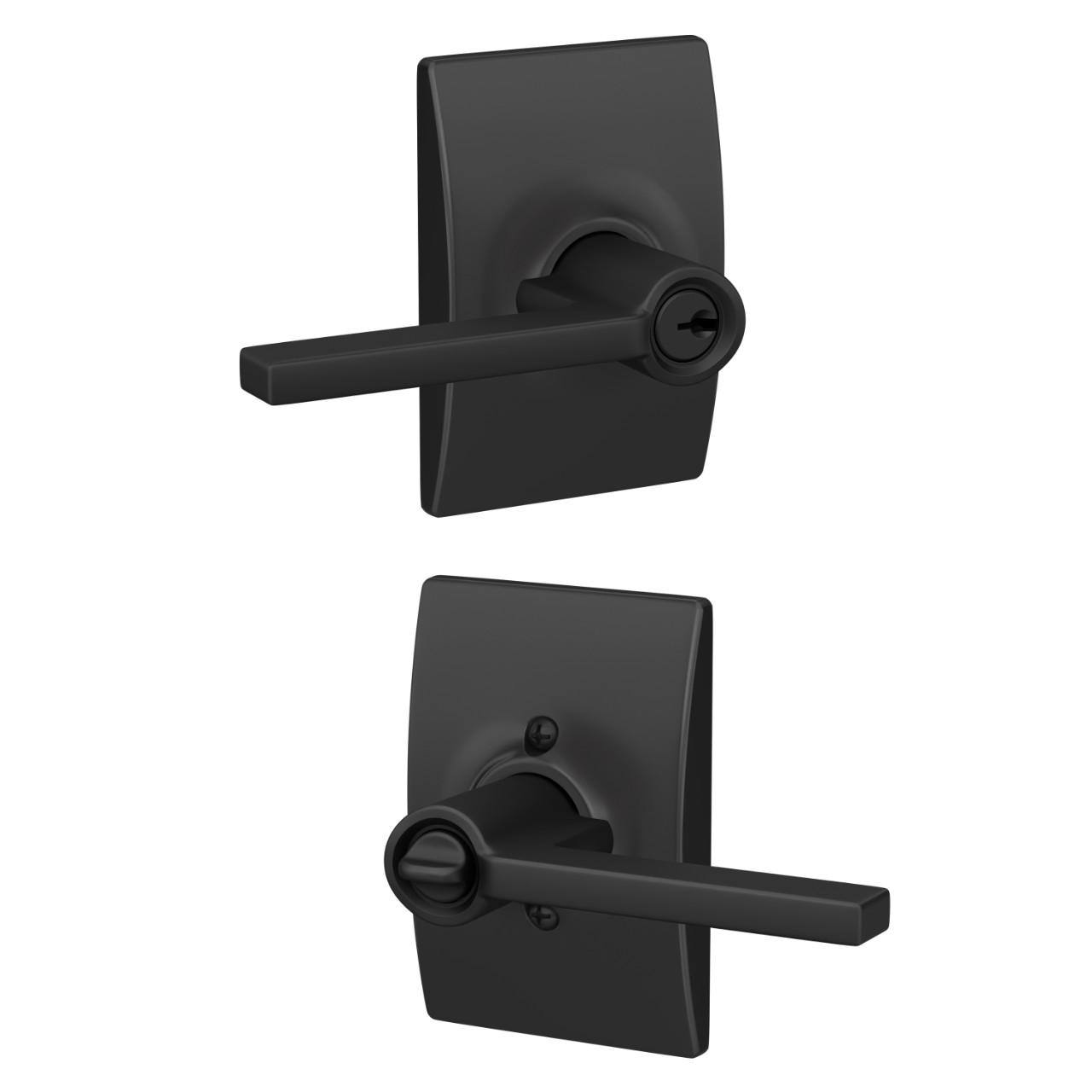 Latitude Lever Keyed Entry Lock