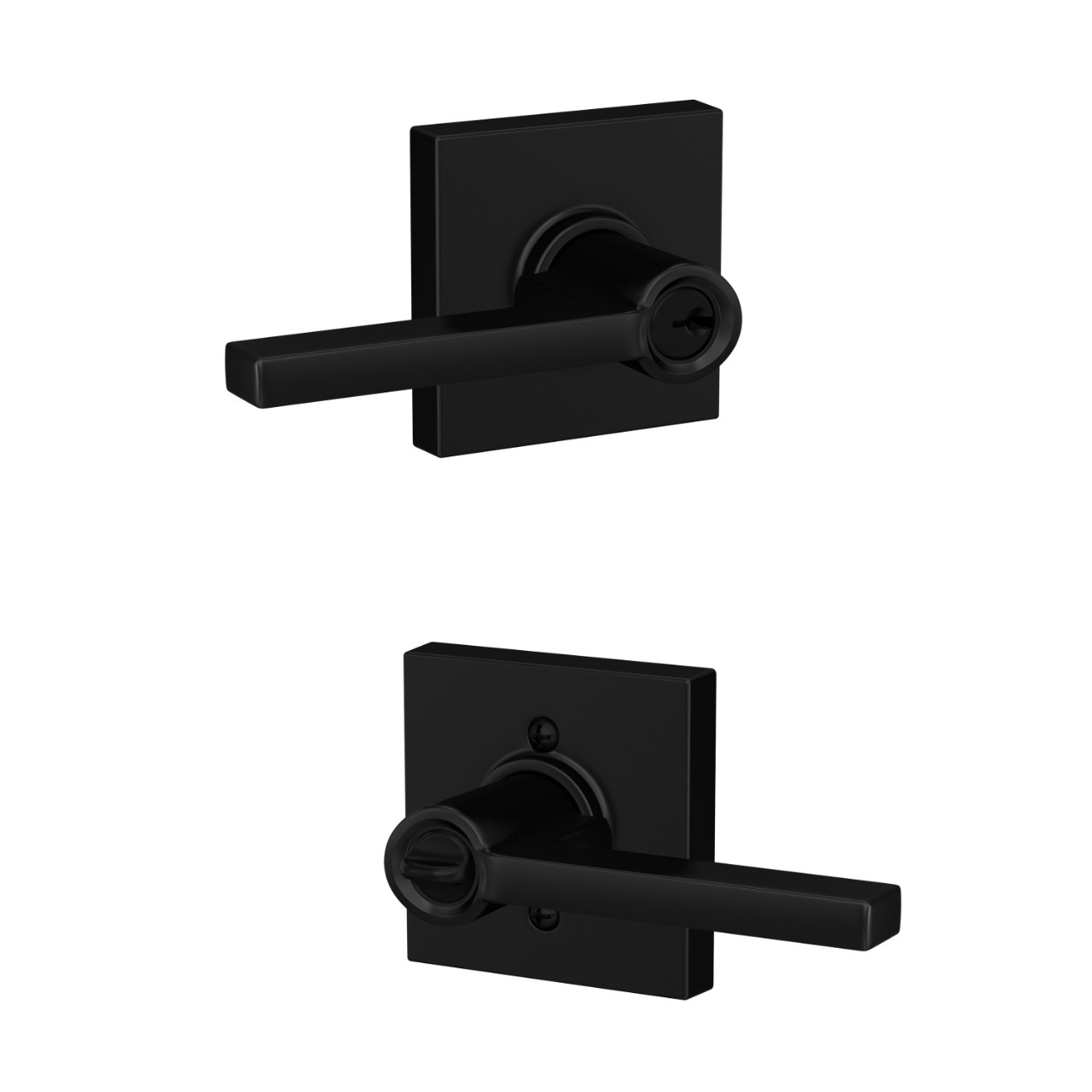 Latitude lever Keyed Entry lock