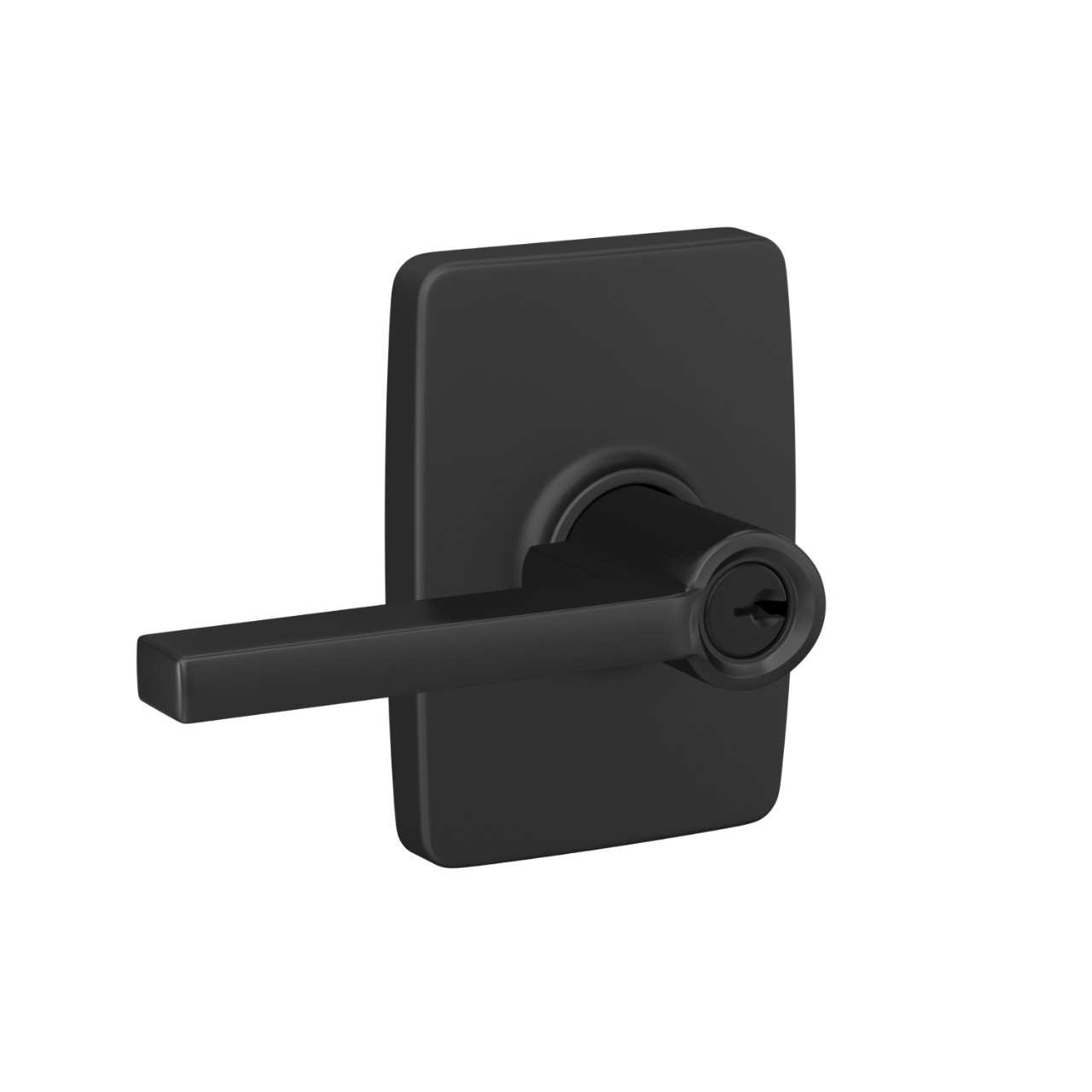 Latitude lever Keyed Entry lock