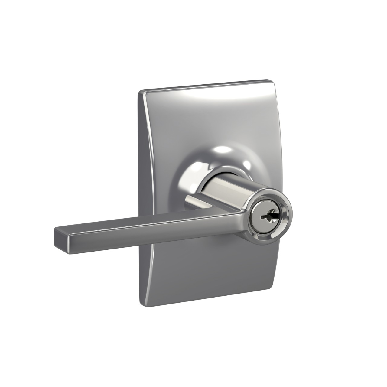 Latitude Lever Keyed Entry Lock