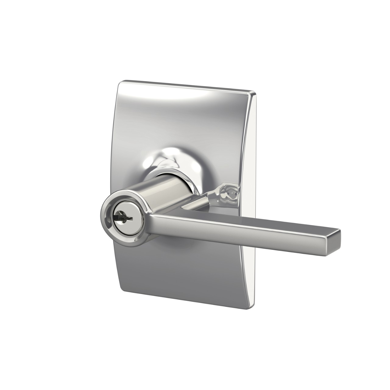 Latitude Lever Keyed Entry Lock