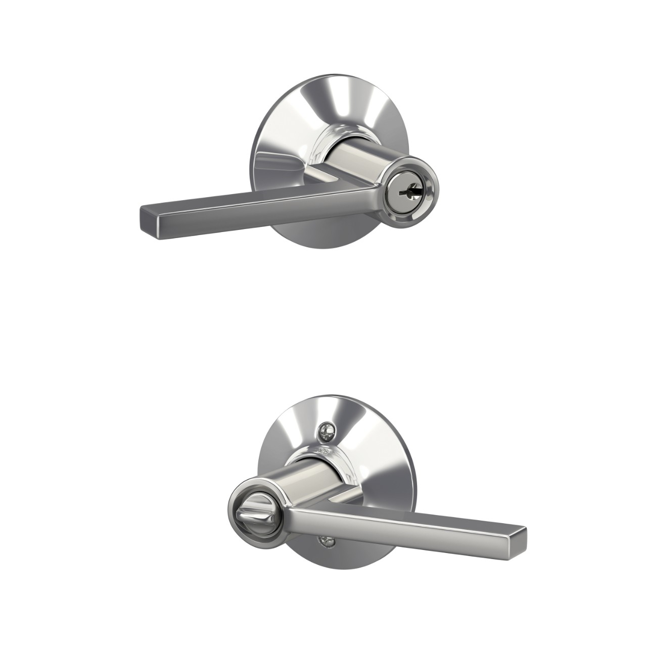 Latitude Lever Keyed Entry Lock