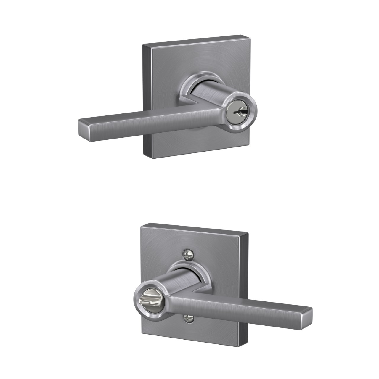 Latitude lever Keyed Entry lock