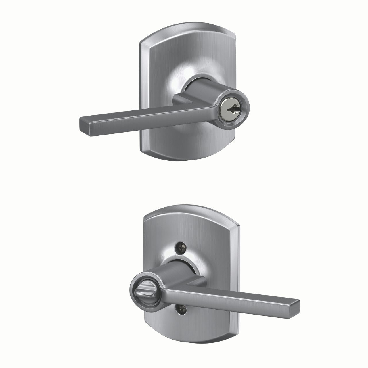 Latitude Lever Keyed Entry Lock