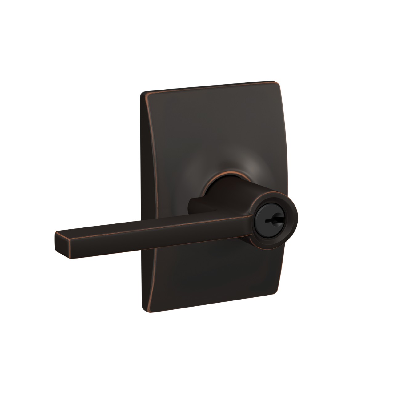 Latitude Lever Keyed Entry Lock