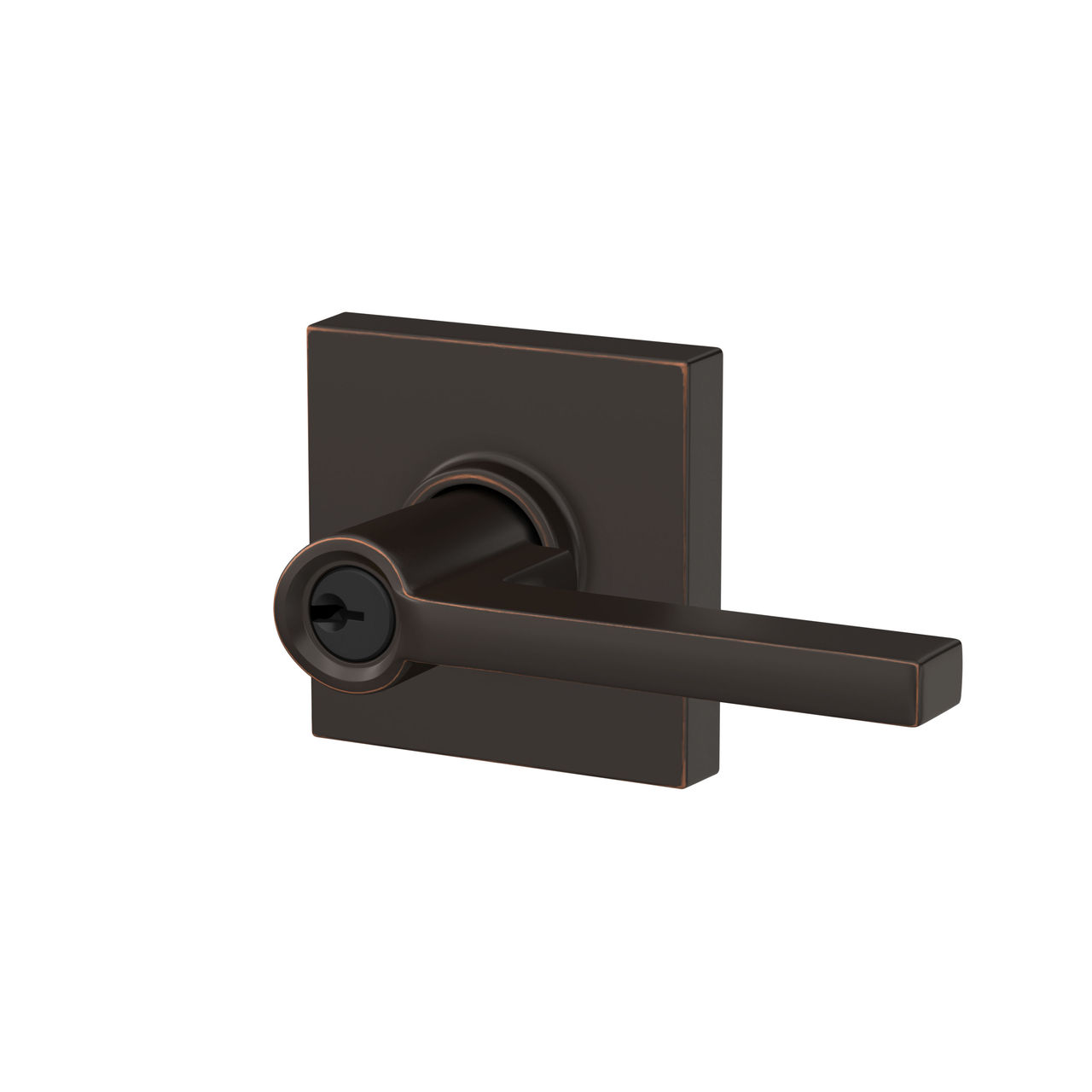 Latitude lever Keyed Entry lock