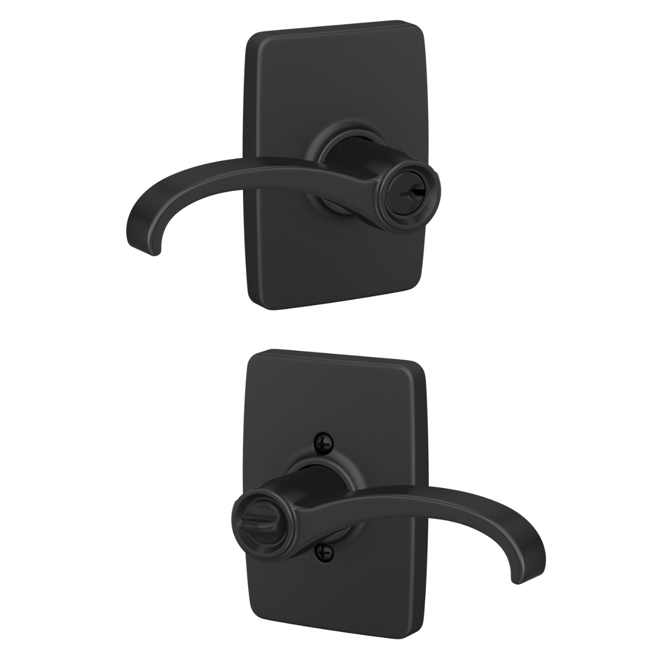 Whitney Lever Keyed Entry Lock