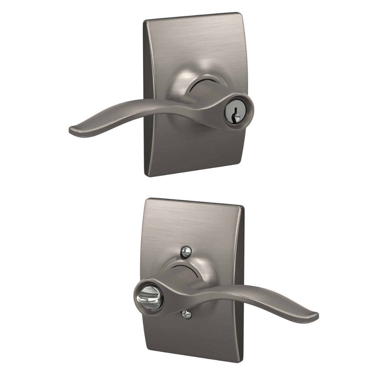 Pennant Lever Keyed Entry Lock