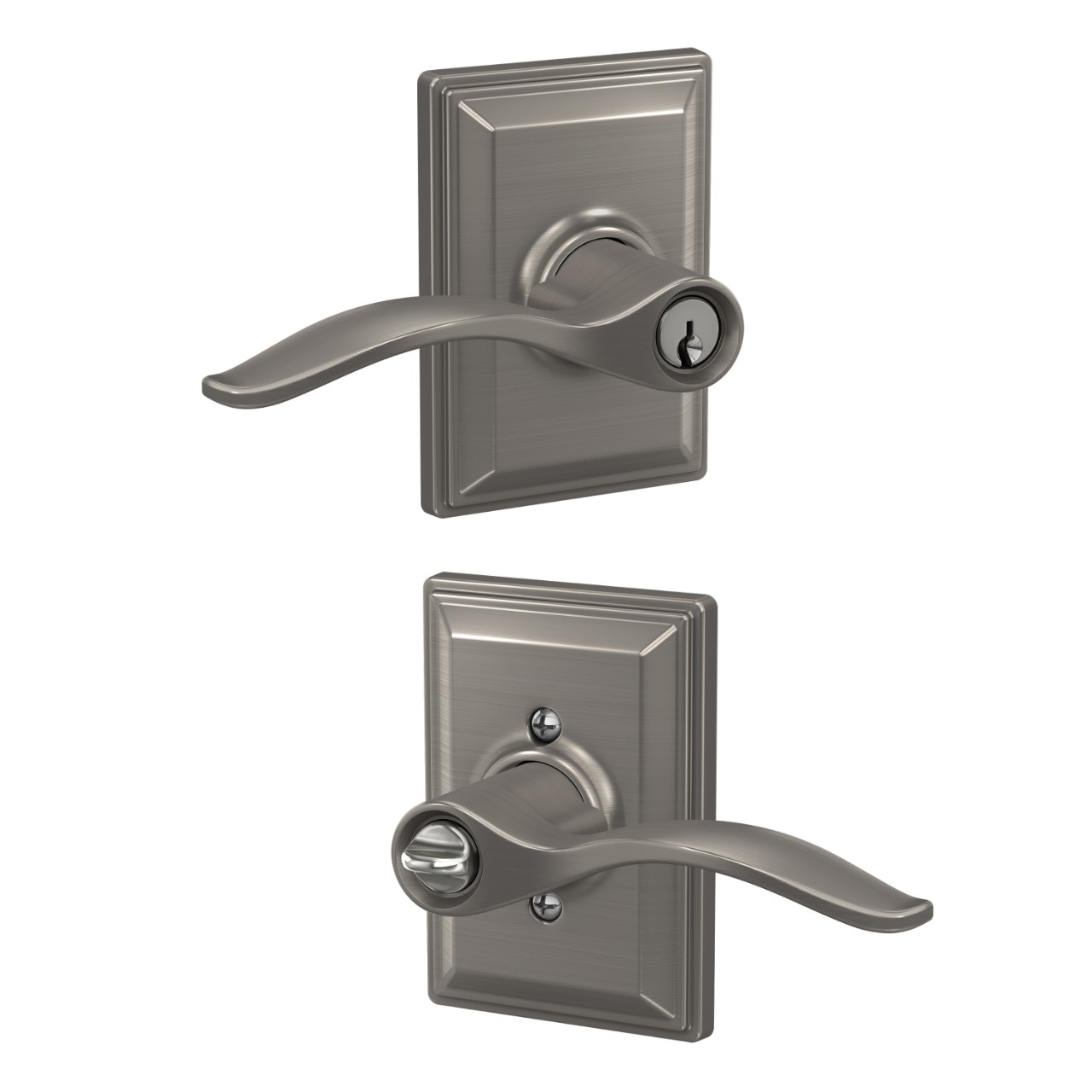 Pennant Lever Keyed Entry Lock