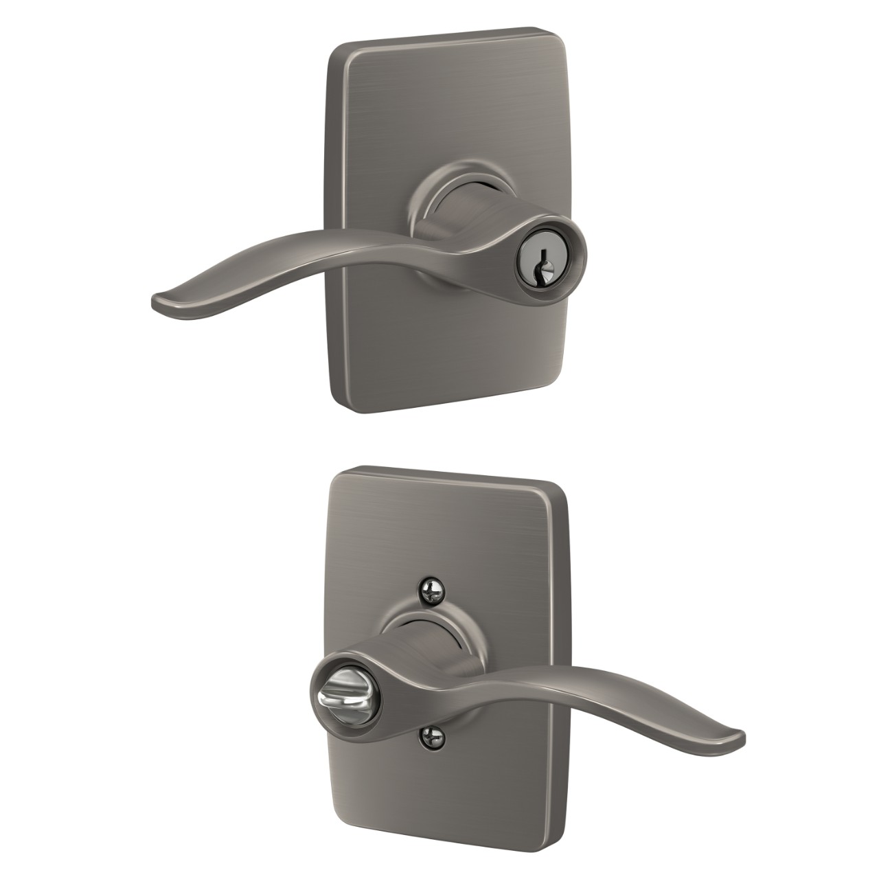 Pennant Lever Keyed Entry Lock