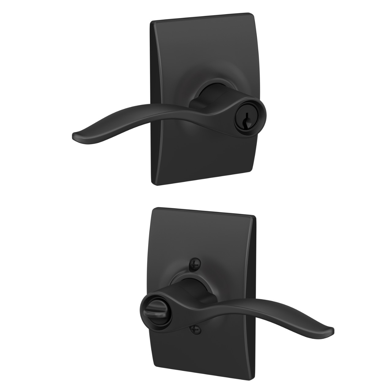 Pennant Lever Keyed Entry Lock