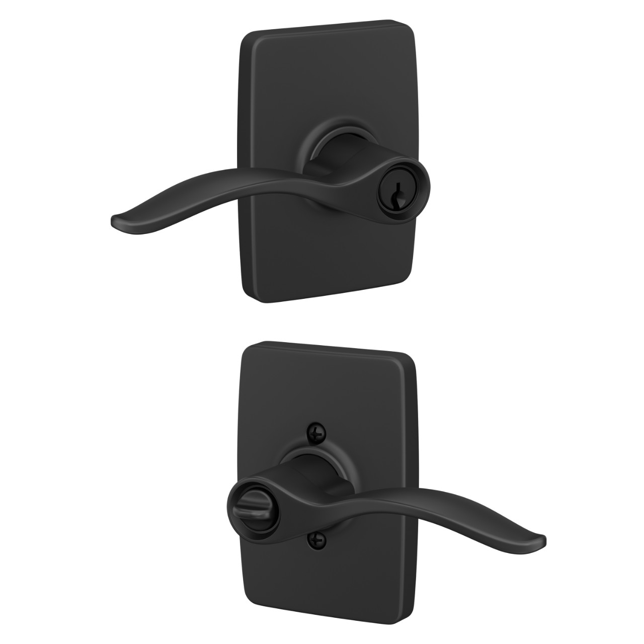 Pennant Lever Keyed Entry Lock