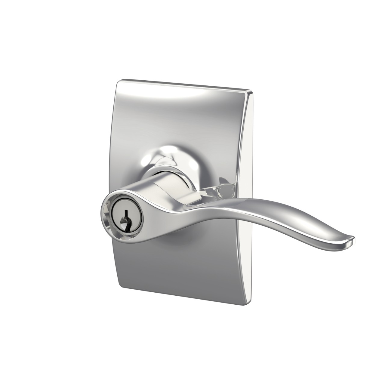 Pennant Lever Keyed Entry Lock