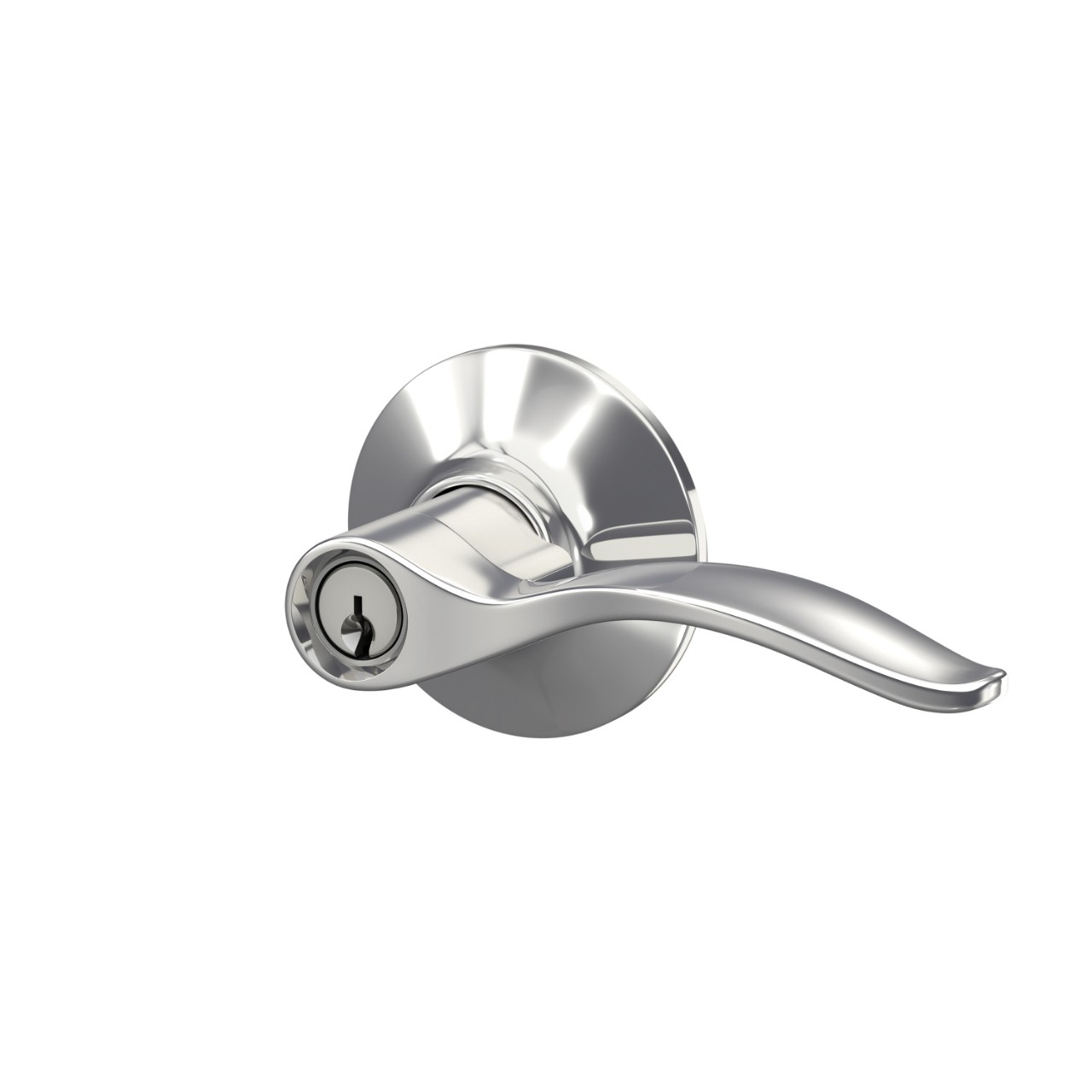 Pennant Lever Keyed Entry Lock