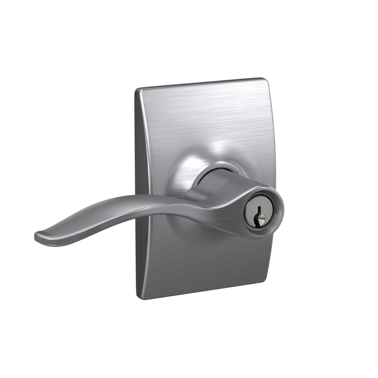 Pennant Lever Keyed Entry Lock