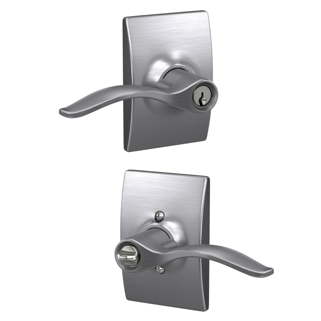 Pennant Lever Keyed Entry Lock