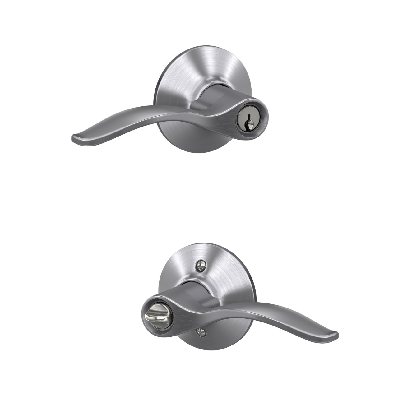 Pennant Lever Keyed Entry Lock