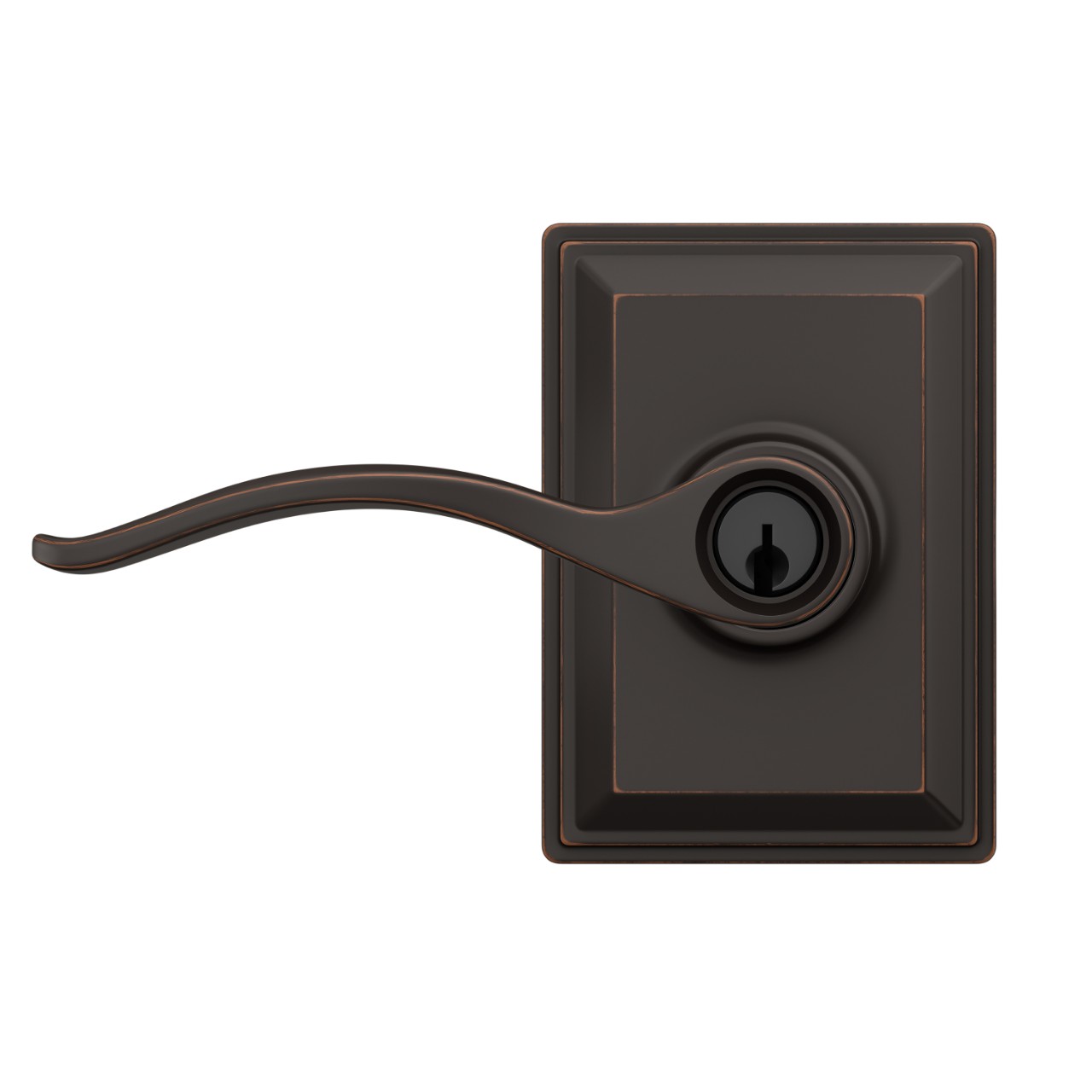 Pennant Lever Keyed Entry Lock