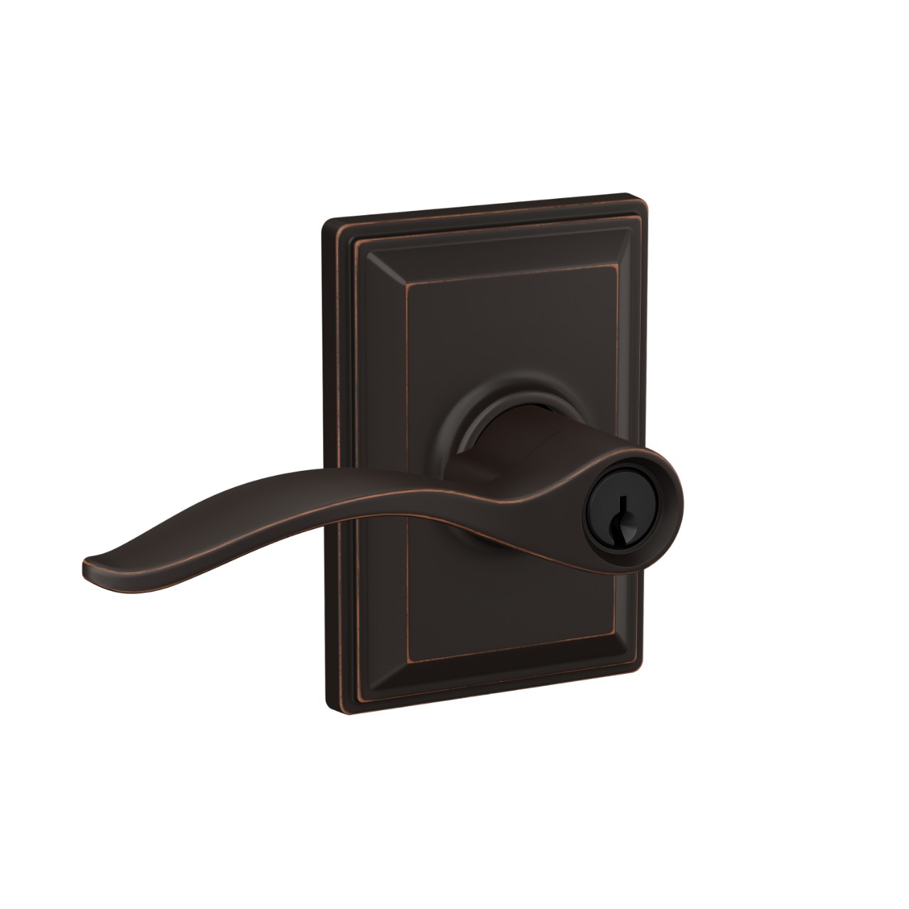 Pennant Lever Keyed Entry Lock