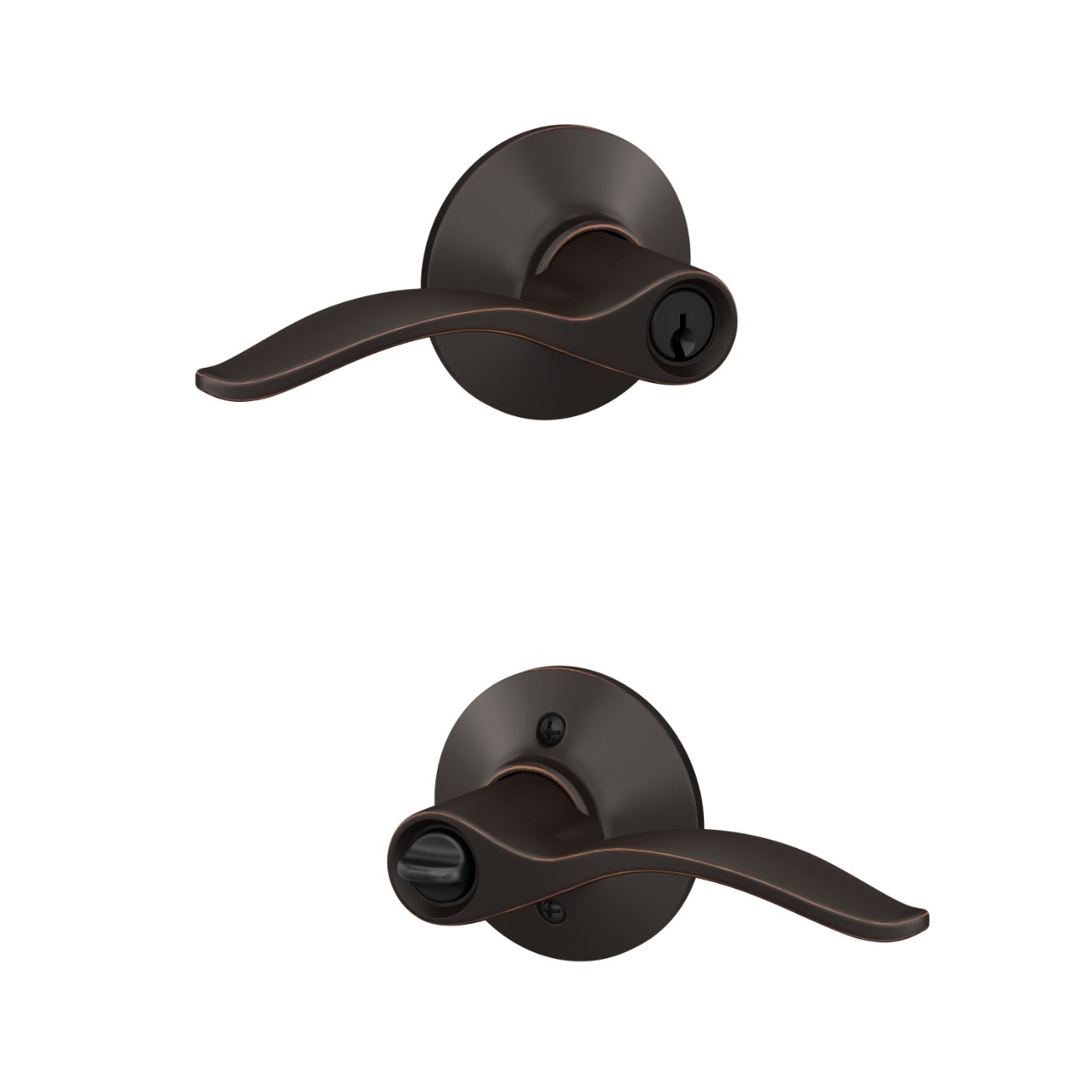 Pennant Lever Keyed Entry Lock