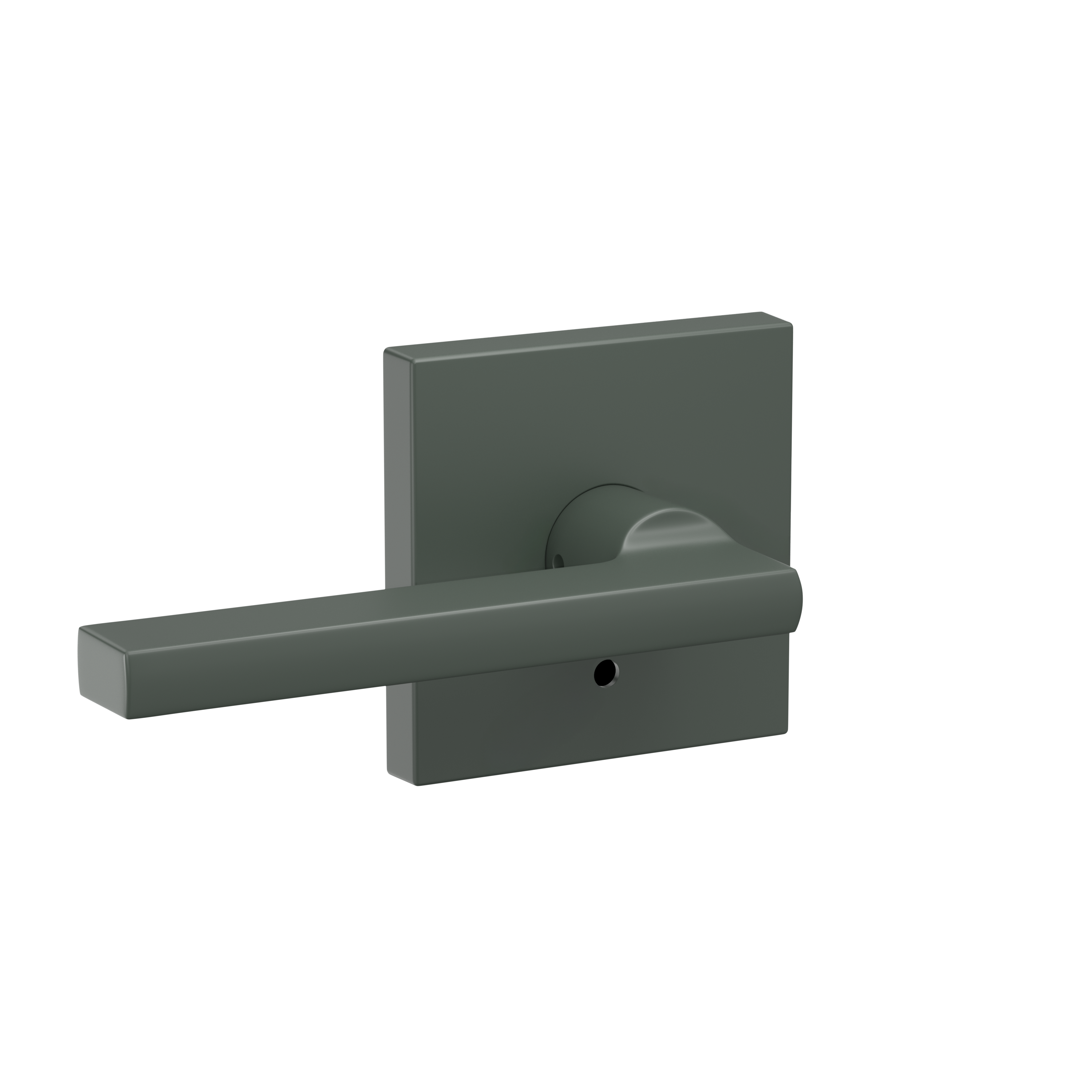 The Refined Finishes Collection Latitude Lever with Collins Trim