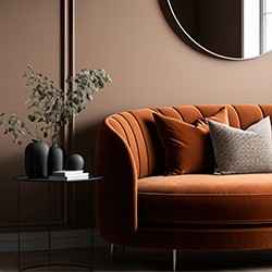 Curvy living room furniture | Schlage