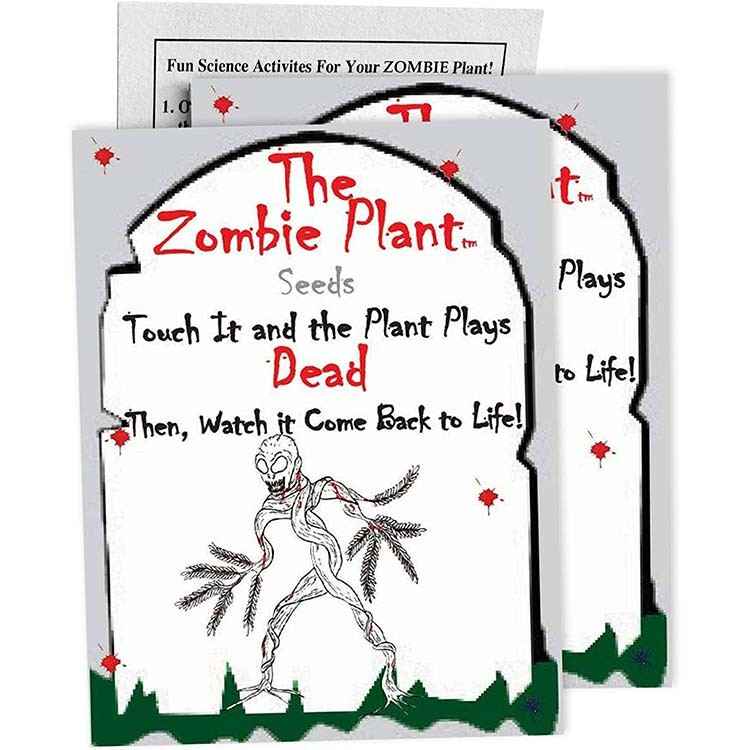 Zombie Plant Seed Packets