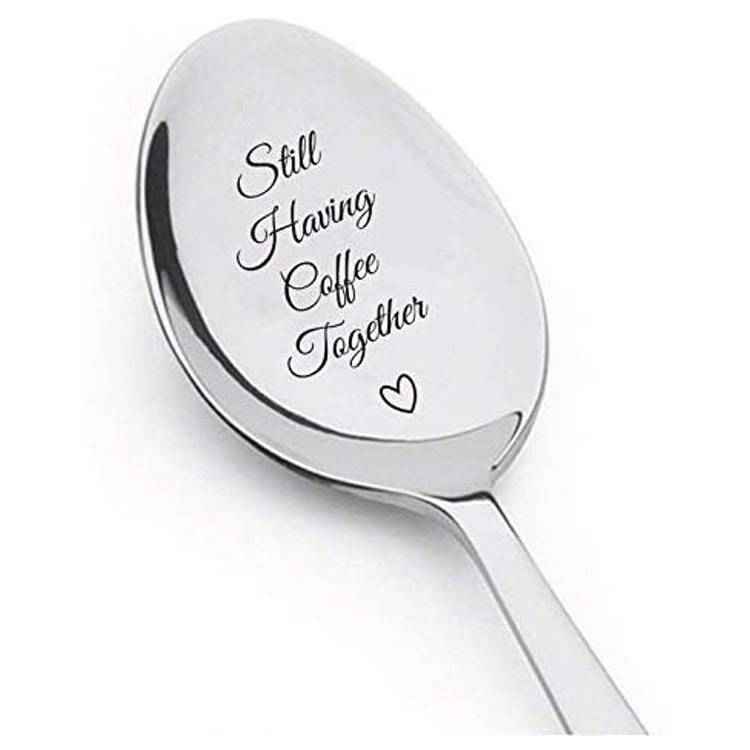 Engraved spoon.