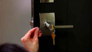 Schlage Keyed Entry Lock Switching the Handing of Lever