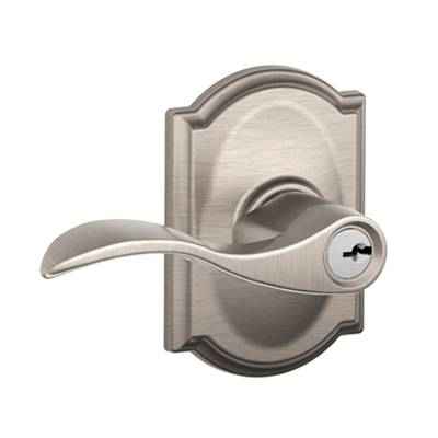 Schlage Accent lever with Camelot trim