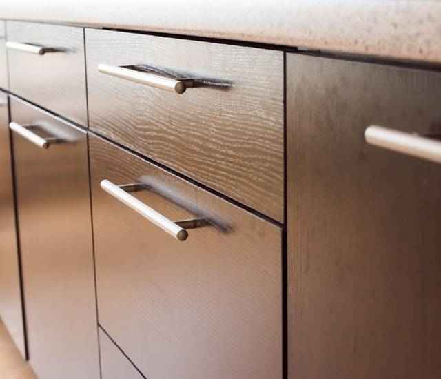 Kitchen cabinet hardware.