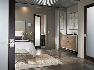 Contemporary Bedroom by Toronto Interior Designers & Decorators AM Dolce Vita