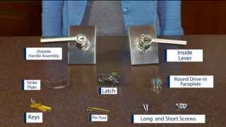 Keyed Entry Lock installation guide (F51A)