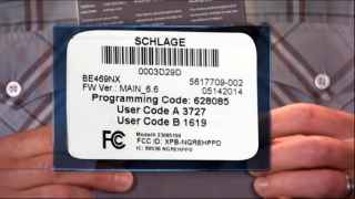 Schlage Connect™ Managing User Codes (BE468/BE469)